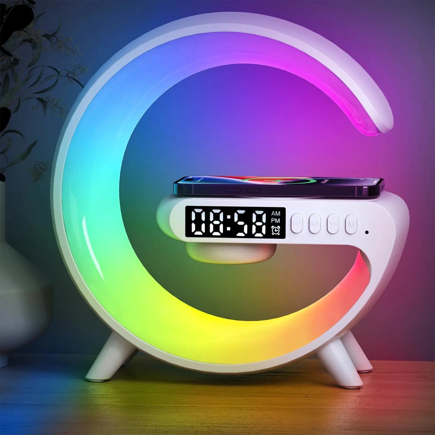 LED Smart Wake Up Light+Bluetooth Speaker