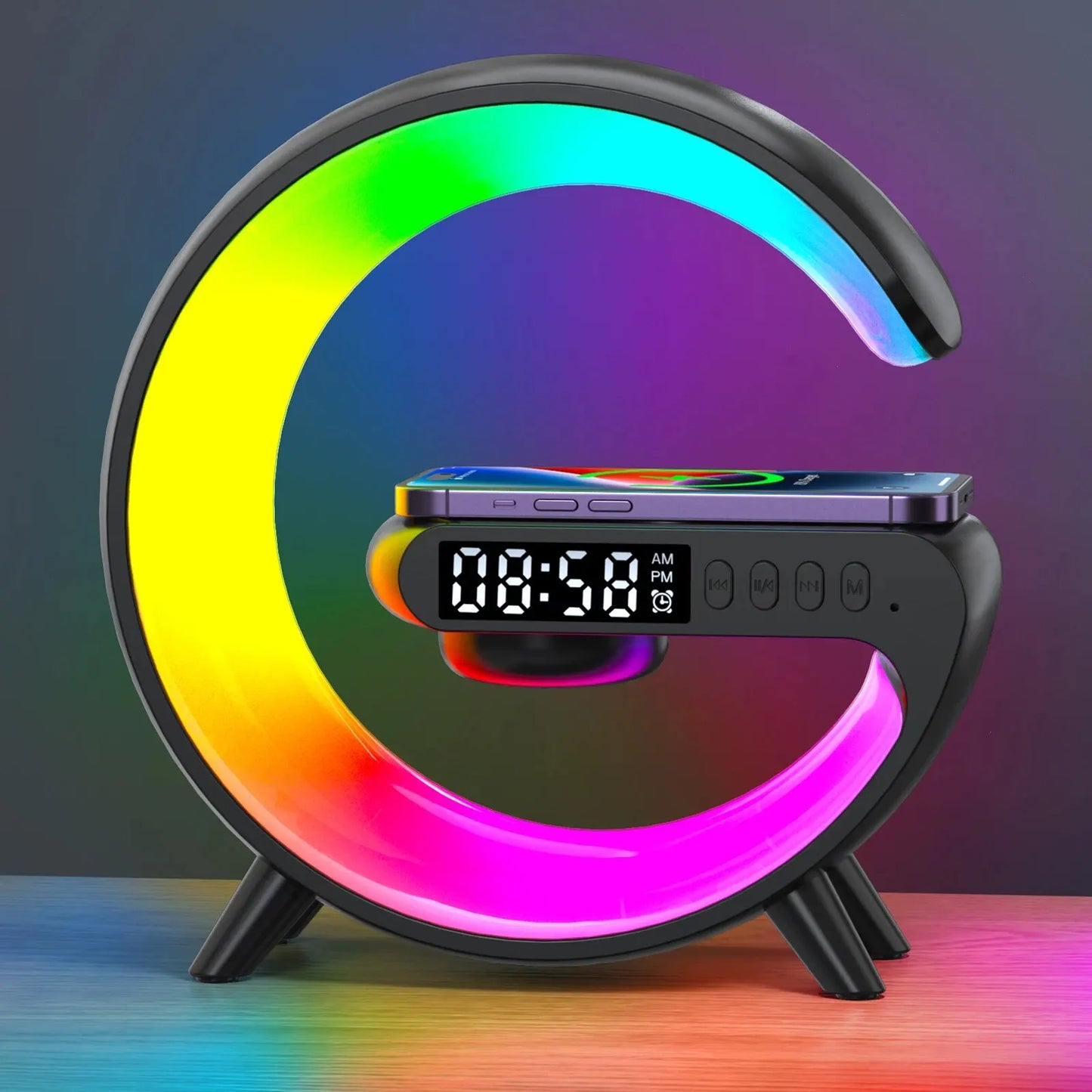 LED Smart Wake Up Light+Bluetooth Speaker