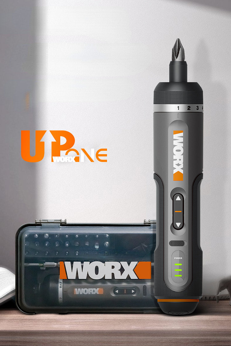 Youpin Worx 4V Mini Electrical Screwdriver Set WX242 Smart Cordless Electric Screw Driver USB Rechargeable 30 Bit Set Drill Tool