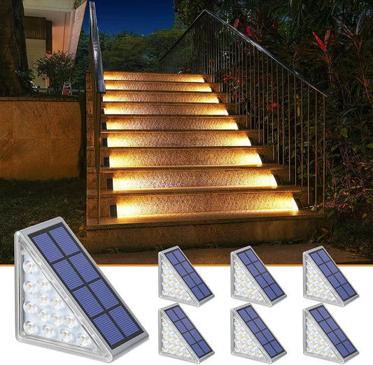 LED Solar Step Lights | Waterproof