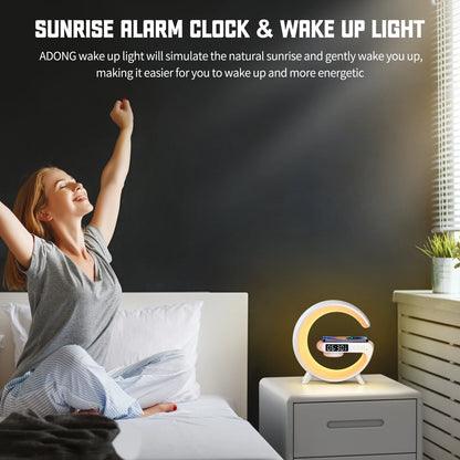 LED Smart Wake Up Light+Bluetooth Speaker