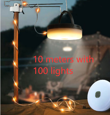 LED Outdoor Camping Light + Lighting Chain