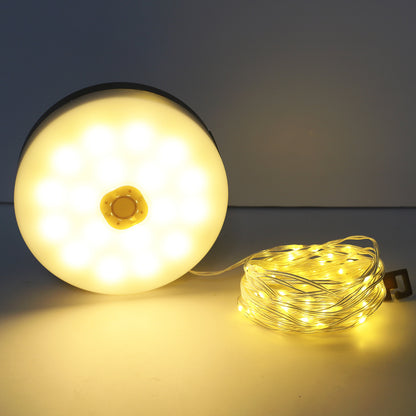 LED Outdoor Camping Light + Lighting Chain